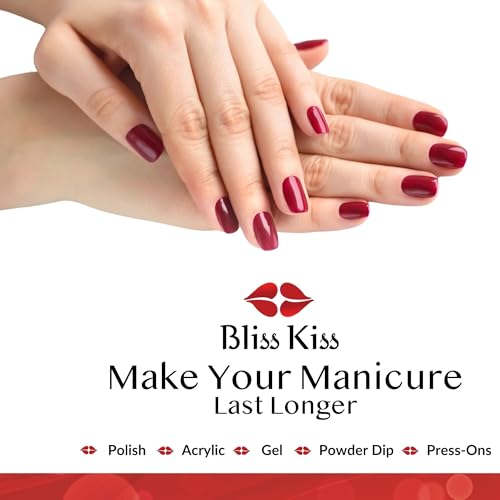 Bliss Kiss | Fragrance Free | Nail Oil Cuticle Dropper w/Vitamin E & Jojoba⏤Nail Strengthener Nail Growth Oil and Serum for Brittle Peeling Breaking Thin Nails | 0.5oz | - Thumbnail 5