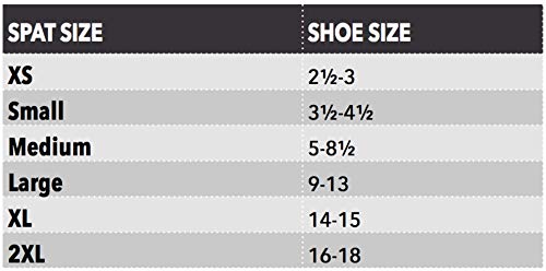 Snap Spats (White, Medium) by Director's Showcase (DSI)