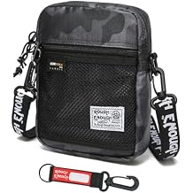 Rough Enough Small Crossbody Bag for Men Shoulder Bag Cell Phone Man Purse Navy Camo