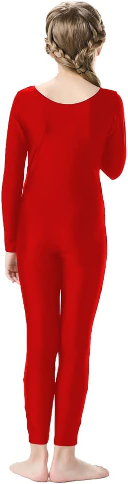 Girls Kids Long Sleeve Dance Unitard Bodysuits Full Body Leotard for Ballet,Gymnastics,Performance,Costumes - Image 5