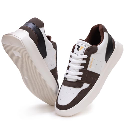 Image of RUN 07 Mens Run1056 PU Sole Street Style with Superior Grip Mid Top Sneakers | Casual Shoes | Perfect Pair with Casual Outfit