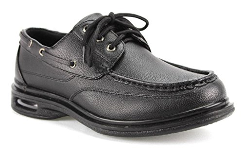 Han's Men's WC12015 Air Sole Oil & Slip Resistant Resturant Work Shoes Oxfords