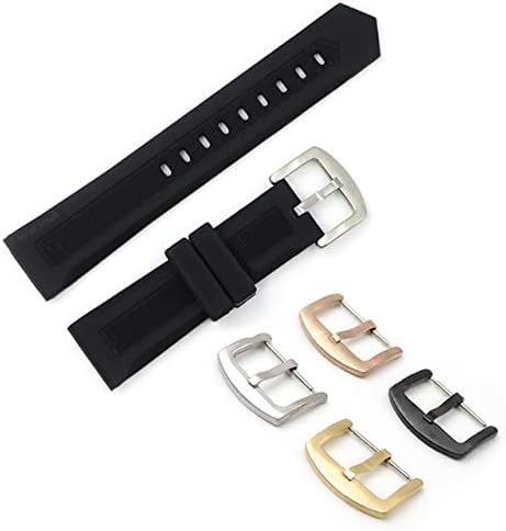 Black Rubber Band For TAG Heuer Formula 1 Watch With Buckle image 2