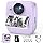 Appareil Photo instantané Enfant, Appareil avec Carte et Papier d'impression 4 volumes, Appareil instantané 48 MP avec Appareil Photo numérique 1080p pour Jouet Cadeau pour Enfant de 3-14 Ans