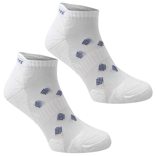 Karrimor Womens 2 pack Running Socks Footwear Accessories Ladies White Ladies 4-8