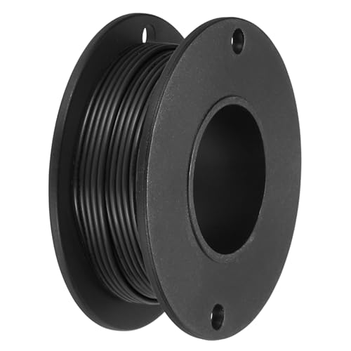 Fil de cuivre étamé 30 AWG de haute qualité UL1007 noir de 10m