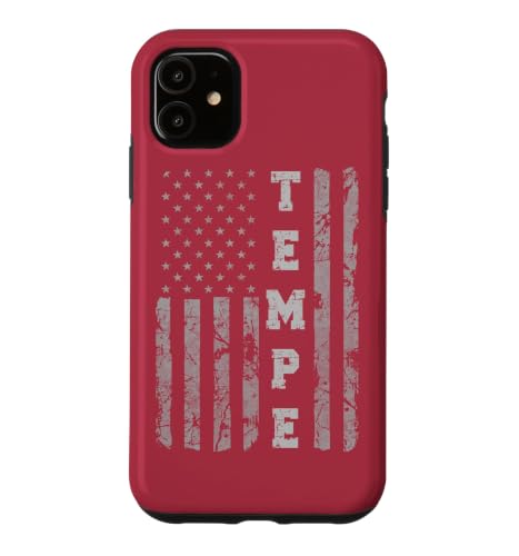 Tempe, Arizona, American Flag Case for iPhone 11