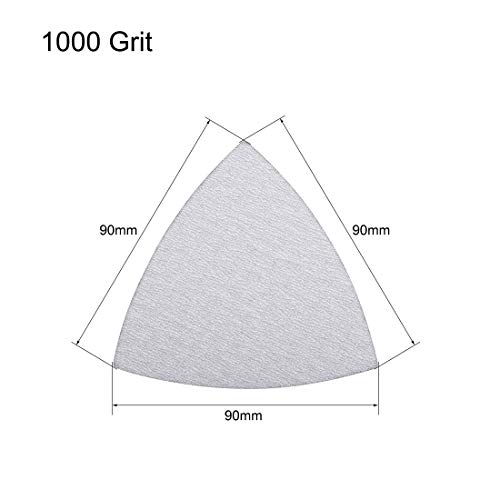 Sourcing map Triangolo Dettaglio Levigatrice Carta...