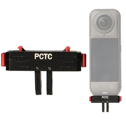PCTC X5 /X4 Air Magnetic Adapter Mount Compatible with Insta360 X5/X4 Air/Ace Pro/Ace Pro2 Magnetic Mount Base Aluminum Alloy Tripod Adapter