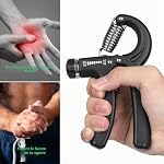 NIYIKOW Hand Grip, Antebrazo Ejercitar, Fortalecedor de Agarre de Manos, Resistencia Ajustable 10-60kg (22-132Lbs), Ejercitador de Manos Antideslizante, para Músicos Atletas