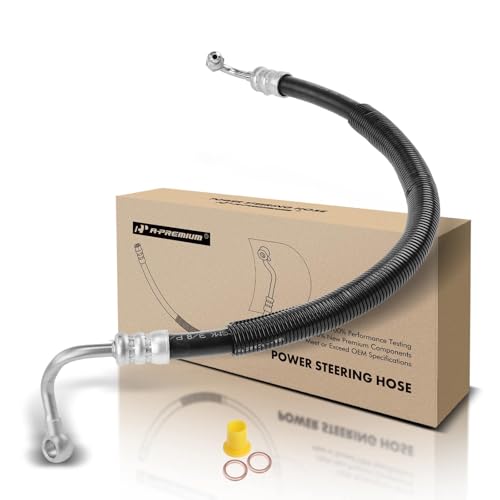 A-Premium Power Steering Pressure Hose Line Assembly Compatible with BMW E60 Series 530i 525i 2006-2007, 528i 535i 2008-2010, 528Xi 535Xi 2008, L6 3.0L, From Pump