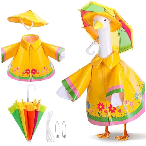Ensemble de tenue d'oie avec imperméable imprimé pour la cour - 2