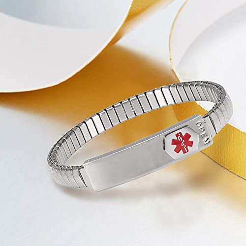 Notfallarmband Yinox Medizinisches Notfallarmband für Erwachsene