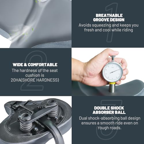 YLG Adjustable Backrest Bike Seat