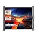 Produktbild celexon Mobil Professional Tisch-Leinwand 40" | 81x61 cm 4:3 | kleine Full-HD, 4K Leinwand mit Transport-Griff | schnell ausziehen & projezieren | ideal mit Pico- bzw Pocket-Projektoren & Mini-Beamern