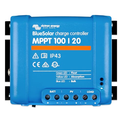 Victron Energy BlueSolar MPPT 100V 20 amperios 48-Voltios Controlador de Carga Solar