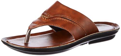 Bata Mens Slipper STRAP TH 8713363_Tan Brown_UK10 (B0D6GG2MB8) Amazon Price History, Amazon Price Tracker