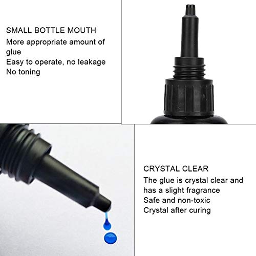 Rhinestone Glue Gel Nail Gel Nail Uv Resin For False Nail Tips For Household For Professioanal Use (Violet, Purple) #TOP4