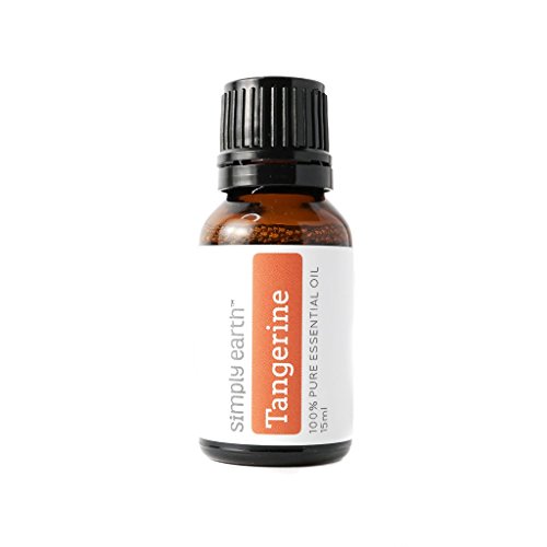 Tangerine Essential Oil by Simply Earth - 15 ml, 100% Pure Therapeutic Grade