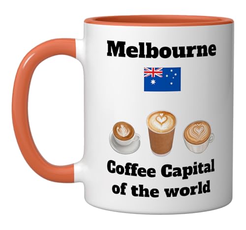 Melbourne Coffee Capital Melbourne souvenir Australian flag