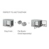unipaws-Furniture-Style-Dog-Crate-End-Table-with-Cushion-Wooden-Wire-Pet-Kennels-with-Double-Doors-Medium-and-Large-Dog-House-Indoor-Use Wooden Wire Pet Kennels with Double Doors