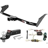 CURT Class 3 Trailer Hitch Tow Package with 2' Ball for 2004-2010 Toyota Sienna