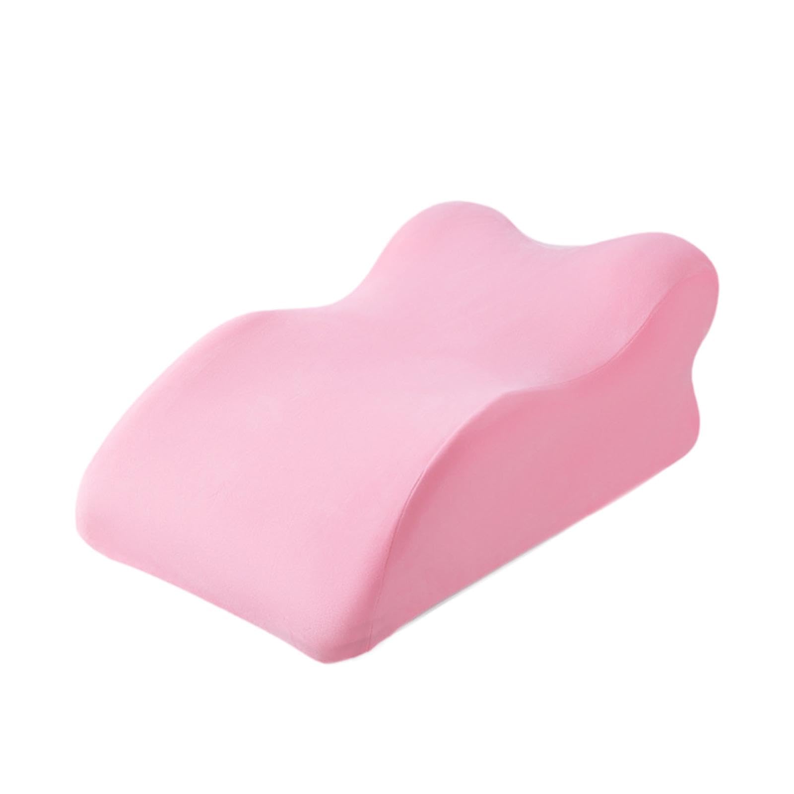 Wedge Pillow Easy to Clean for Elevating Legs Knees Fashion Face Down Pillow Pink-picture-32