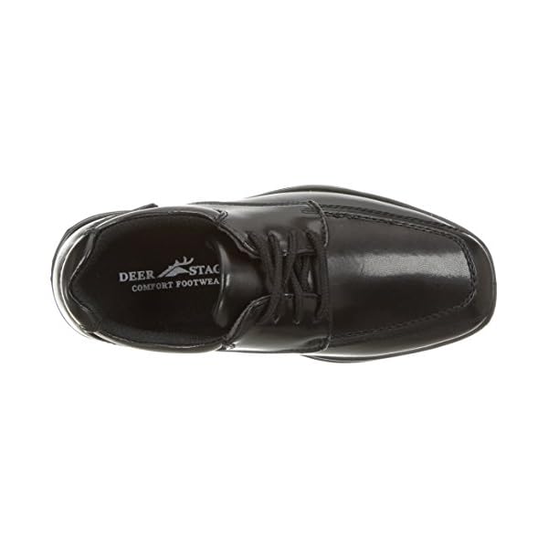 Deer Stags Boys' Sharp Oxford, Black, 3.5 W US Big Kid - Image 6