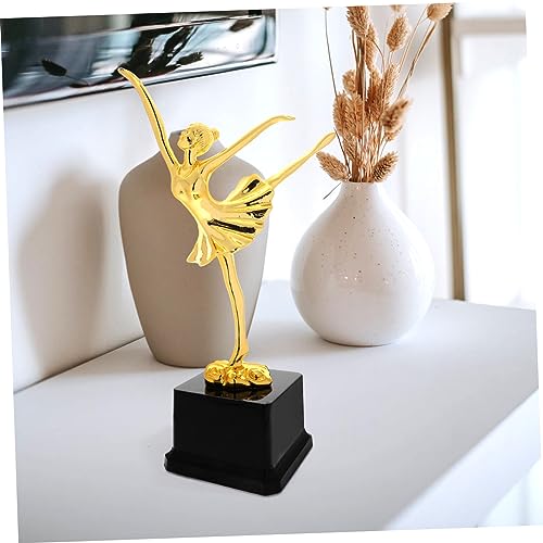 PRETYZOOM O Presente Troféu De Dança Troféu De Adorno Para Adolescentes Troféu De Ornamento Prêmio D