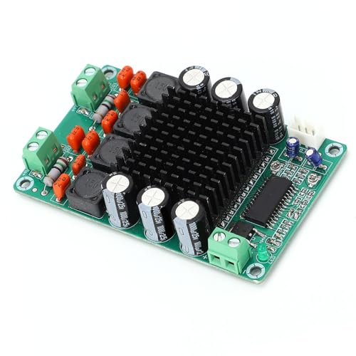 Class T Digital Amplifier Board, 2x50W Dual Channel Stereo HiFi Power Module for DIY Speaker System, TK2050 Chip, Small Size, High Efficiency, Stable, Use, Original T Class Chip,
