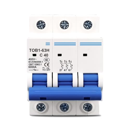 Disjoncteur triphasé 40A pour sécuriser vos plaques à induction 400V - 3