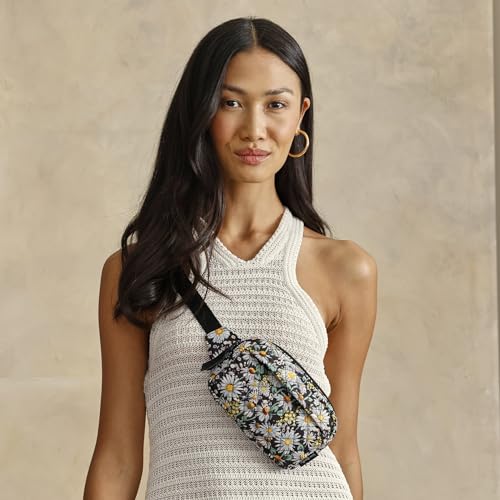Vera Bradley Women's Cotton Mini Belt Bag Sling Crossbody3