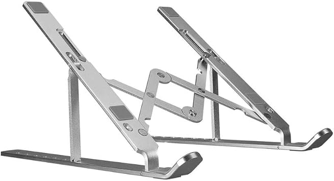 Blueforce AS-70 7 Stage Aluminum Portable Laptop Notebook Tablet Stand Foldable Portable Macbook Metal Stand 10 inch-16 inch compatible