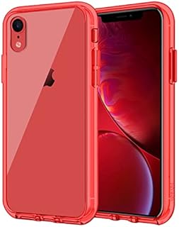 JETech Case for iPhone XR 6.1-Inch, Non-Yellowing Shockproof Phone Bumper Cover, Anti-Scratch Clear Back (Clear)