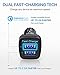 Andobil Car Charger, QC 3.0 Dual USB Car Charger Boost Fast Adapter Compatible iPhone 12/12 Pro/ 12 Pro Max/11 Pro/ 11 Pro Max/Xs/Xs Max/X/8/8 Plus/Sumsung Galaxy S20/S10/S9/S8/Note20/Note10 and More