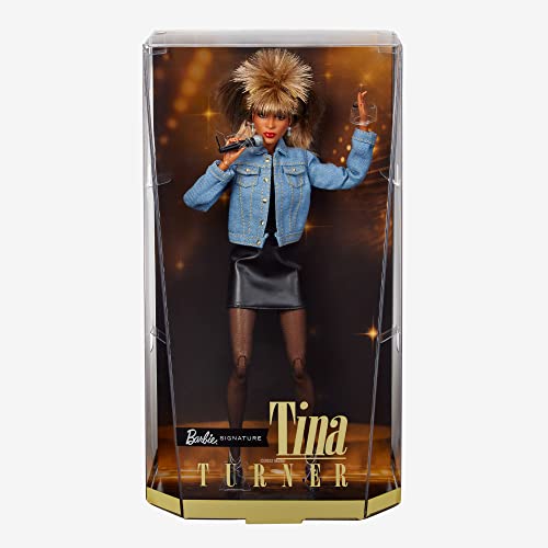 Barbie Signature Tina Turner Barbie Doll In ‘90S Fashion And Accessories With Microphone Accessory, Gift For Collectors #TOP5