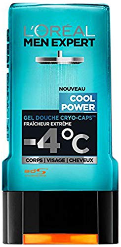 L'Oréal Men Expert Cool Power Fraicheur Extrême Gel Douche pour Homme 300 ml