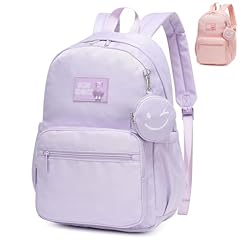 Backpack+coin Purse(purple)