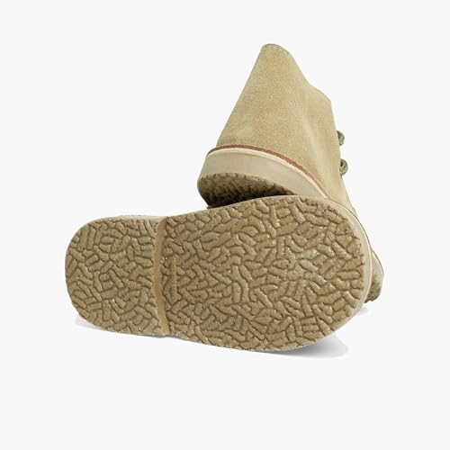 Pisamonas Desert Boots Bottines Chukka À Lacets Enfants Et Adultes Taille 22 Couleur Sable – vue 3