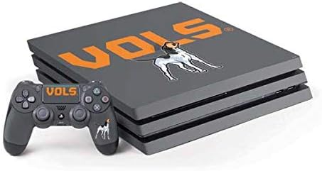 Skinit Decal Gaming Skin Compatible with PS4 Pro Console and Controller Bundle - Officially Licensed College Tennessee Vols Design