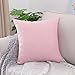 1 Pc wiele rozmiarów rzuć poszewki na poduszki dekoracyjne zamszowe poszewki na poduszkę Nordic zwykły kwadratowy poszewka na poduszkę na sofę-30x50 cm, różowa poszewka na poduszkę