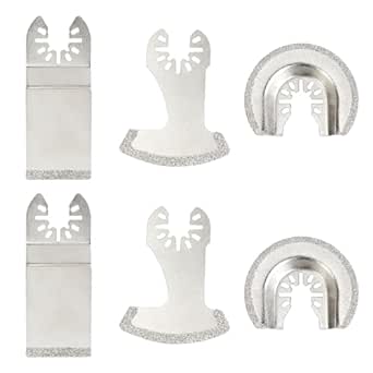 35Mm Rvs E-Type Diamant Oscillerende Multi Zaagbladen Voor Grout Verwijderen, Fl - Foto 2