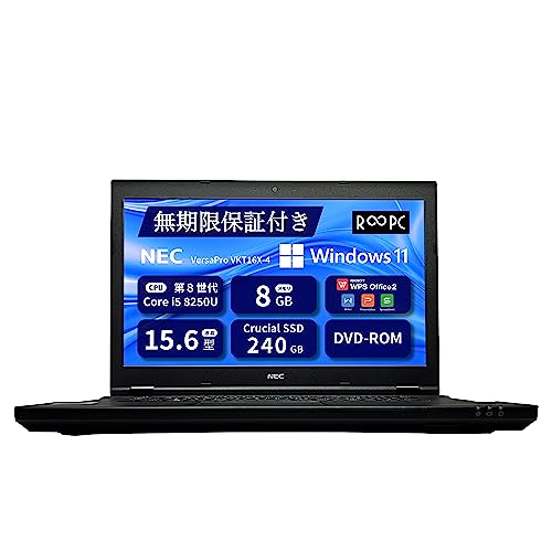 Amazon.co.jp: 【整備済み品】 NEC VersaPro VKT16X 15.6インチ/ 無