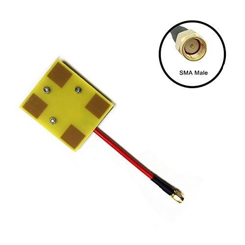 Crazepony FPV 5.8G Panel Antenna 14dBi High Gain SMA Male RX for RC