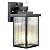 hameso Dusk to Dawn Outdoor Lighting, Waterproof Outdoor Porch Light with Tempered Glass, Outdoor Light Fixture for House Exterior Front Door Garage Patio