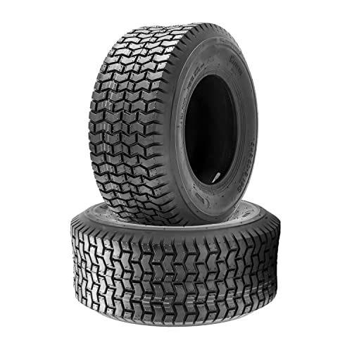Halberd 2Pcs 16X6.50-8 Lawn & Garden Mower Tires Turf Friendly, 16X6.5-8 Great Traction For Garden Tractors, Walk-Behind Mowers, Turf Maintenance Vehicles, Golf Carts, Snowblowers, Utility Vehicles #TOP5