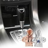 LUPATDY 2 Stück Schaltknauf Schalthebel Hoodie, Kreative Schaltknauf Hoodie, Manueller Oder Automatischer Schalthebel, Staubdichter Schutz, Dekoratives Autozubehör, Car Accessories Interior