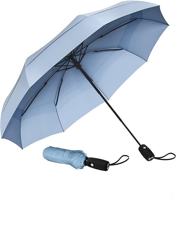 VoltonixUmbrella Automatic Open Travel Umbrella with Wind Vent,Umbrella big size for men, Umbrella for girls, Umbrellas for rain,Windproof Umberalla Large for Man,Women