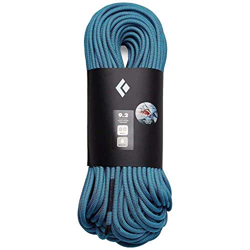 Black Diamond Equipment 9.2 Dry Climbing Rope - Babsi Edition - Blue-Red - 80M