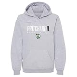 500 LEVEL Payton Pritchard Boston Celtics Men's Hoodie Sweatshirt - Payton Pritchard Boston Celtics Elite WHT (Gray, Large)